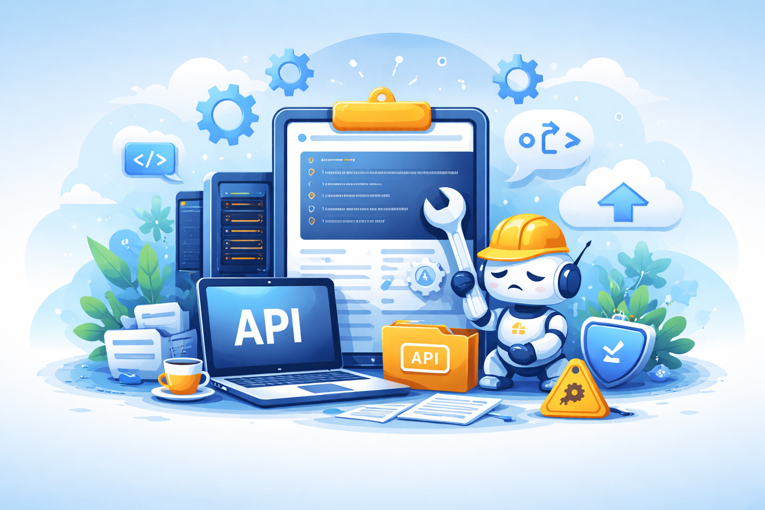 Иллюстрация API HelpStom